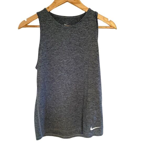 Nike Tops - Nike Dri fit gray tank top size XS